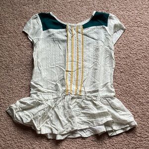 435 by Matilda Jane Green Shirt~size 8~